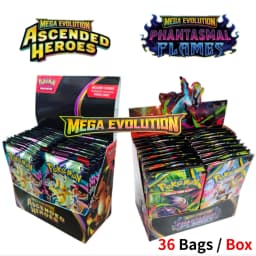 NEW pokémon TCG Booster Rare Trading Cards for Collection Gift Mega Evolution Ascended Heroes Phantasmal Flames Collection Cards