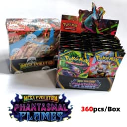 NEW pokémon TCG Booster Rare Trading Cards for Collection Gift Mega Evolution Ascended Heroes Phantasmal Flames Collection Cards