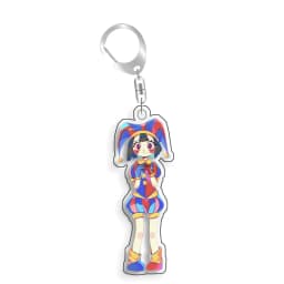 For The Amazing Digital Circus Caine Jax Pomni Ragatha Gangle Acrylic Selfmade Cute Cartoon Anime Keychain Pendant Toy Gifts 5cm