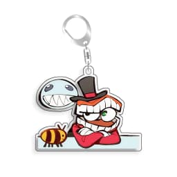 For The Amazing Digital Circus Caine Jax Pomni Ragatha Gangle Acrylic Selfmade Cute Cartoon Anime Keychain Pendant Toy Gifts 5cm