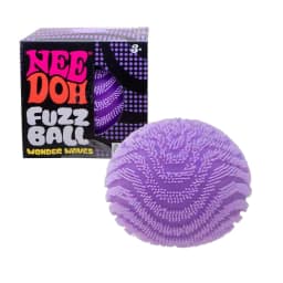 NeeDoh Fuzz Ball Wonder Waves Sensory Squeeze Toy Textured Stress Relief Fidget Ball for Adults Kids