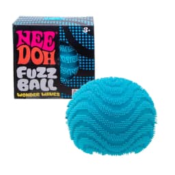 NeeDoh Fuzz Ball Wonder Waves Sensory Squeeze Toy Textured Stress Relief Fidget Ball for Adults Kids