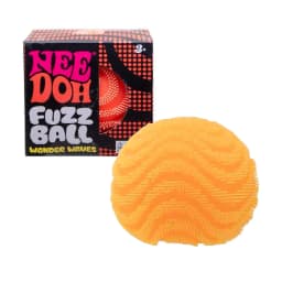 NeeDoh Fuzz Ball Wonder Waves Sensory Squeeze Toy Textured Stress Relief Fidget Ball for Adults Kids