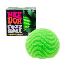 NeeDoh Fuzz Ball Wonder Waves Sensory Squeeze Toy Textured Stress Relief Fidget Ball for Adults Kids