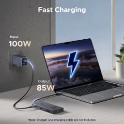 UGREEN 10Gbps USB C HUB 4K60Hz Type-C to HDMI RJ45 PD100W SD&TF USB Adapter for Macbook iPad Samsung Laptop Accessories Docking