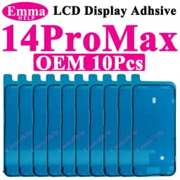 10pcs OEM Waterproof Sticker for IPhone 14 13 12 11 Pro Max X Xs XR 8 7 Plus LCD Screen Frame Bezel Seal Tape Glue Adhesive