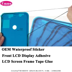 10pcs OEM Waterproof Sticker for IPhone 14 13 12 11 Pro Max X Xs XR 8 7 Plus LCD Screen Frame Bezel Seal Tape Glue Adhesive