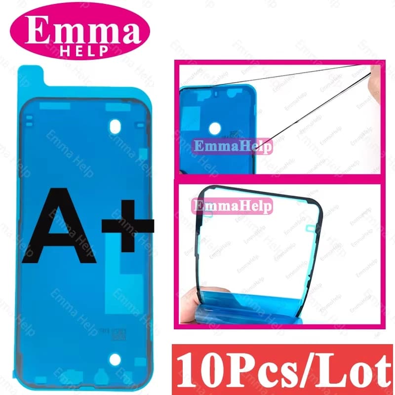 10pcs OEM Waterproof Sticker for IPhone 14 13 12 11 Pro Max X Xs XR 8 7 Plus LCD Screen Frame Bezel Seal Tape Glue Adhesive