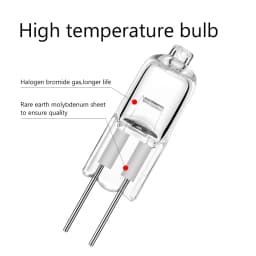 10pcs G4 Halogen Bulb 12V 5W 10W 20W 35W 50W G4 Halogen Bulbs Light Globe Lot JC Bi-Pin LED Lamp Warm White Replace LED Lamp
