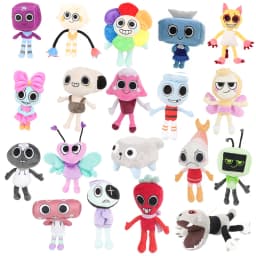 New Plush Toy  Goob Boxten Flower Plush Filling Animal Soft Toy Pillow Cat Rabbit Plush Peluches