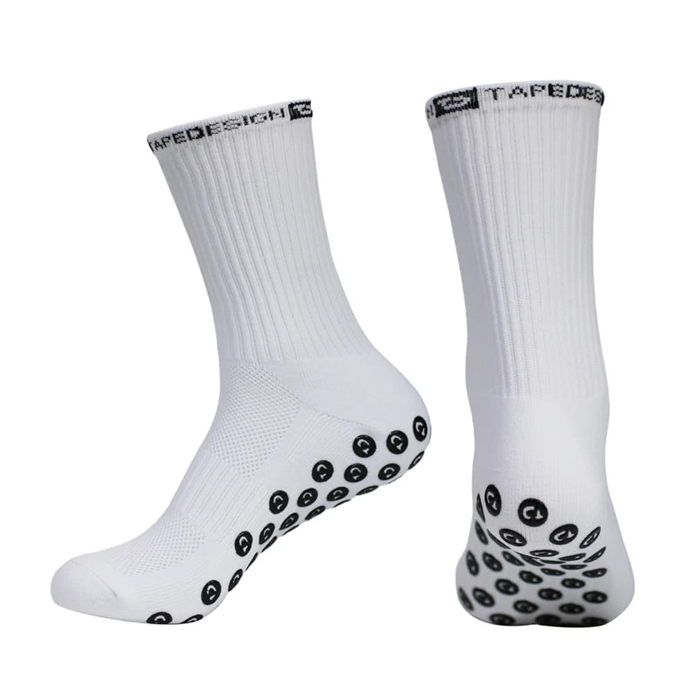 New Football Socks Men Women Sports Socks Non-slip Silicone Bottom Soccer Outdoor Sport Running Cycling Grip Socks