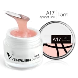 15ml VENALISA Jelly Builder Nude Color UV Construction Gel Glitter Extension Camouflage Soak Off Fast Building Gel Varnish
