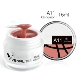 15ml VENALISA Jelly Builder Nude Color UV Construction Gel Glitter Extension Camouflage Soak Off Fast Building Gel Varnish