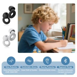 Silicone Sleeping Noise Canceling Ear Plugs Loop Ear Plugs Mute Waterproof Swimming Ear Breed Stuffer Children's Hear Protector