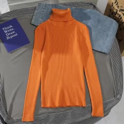 Women Fall Turtleneck Sweater Knitted Soft Pullovers Cashmere Jumpers Basic Soft Sweaters For Women 2026 Autumn Winter