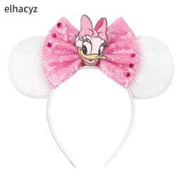 Winnie the Pooh Mouse  Ears Headband Hot Cartoon Character Mickey Mouse Hairband Girls Cosplay Party New Kids Hair Accessories