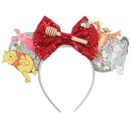 Winnie the Pooh Mouse  Ears Headband Hot Cartoon Character Mickey Mouse Hairband Girls Cosplay Party New Kids Hair Accessories