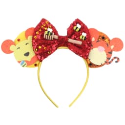 Winnie the Pooh Mouse  Ears Headband Hot Cartoon Character Mickey Mouse Hairband Girls Cosplay Party New Kids Hair Accessories
