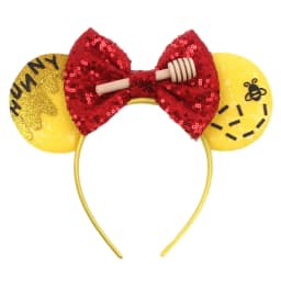 Winnie the Pooh Mouse  Ears Headband Hot Cartoon Character Mickey Mouse Hairband Girls Cosplay Party New Kids Hair Accessories