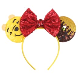 Winnie the Pooh Mouse  Ears Headband Hot Cartoon Character Mickey Mouse Hairband Girls Cosplay Party New Kids Hair Accessories