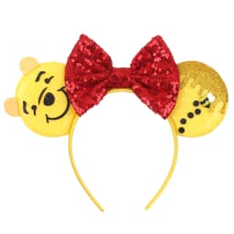 Winnie the Pooh Mouse  Ears Headband Hot Cartoon Character Mickey Mouse Hairband Girls Cosplay Party New Kids Hair Accessories