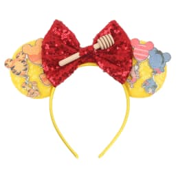 Winnie the Pooh Mouse  Ears Headband Hot Cartoon Character Mickey Mouse Hairband Girls Cosplay Party New Kids Hair Accessories