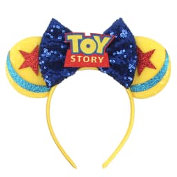 Winnie the Pooh Mouse  Ears Headband Hot Cartoon Character Mickey Mouse Hairband Girls Cosplay Party New Kids Hair Accessories