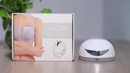 Wearable Breast Pump 210ML Large Capacity Hands Free Electric Portable Breast Pump BPA-free with LED Display 4 Modes & 12 Levels