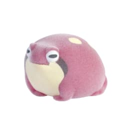Yell world capsule toys Kinako mabushi warabimochigaeru cute kawaii pet flocked common rain frog blaasoppie Soft squeeze figures