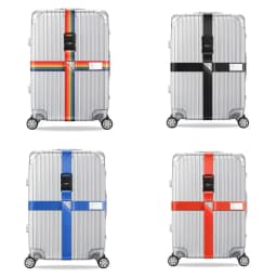 Travel Luggage Strap Adjustable Password Lock Packing Belt Baggage Secure Lock Anti-theft Luggage Strap Bundling Belt