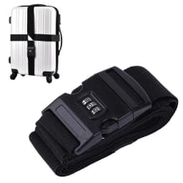 Travel Luggage Strap Adjustable Password Lock Packing Belt Baggage Secure Lock Anti-theft Luggage Strap Bundling Belt