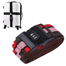 Travel Luggage Strap Adjustable Password Lock Packing Belt Baggage Secure Lock Anti-theft Luggage Strap Bundling Belt