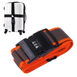 Travel Luggage Strap Adjustable Password Lock Packing Belt Baggage Secure Lock Anti-theft Luggage Strap Bundling Belt