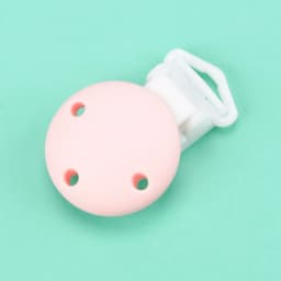 Lofca Silicone Clip 5 PCS Baby Pacifiers for DIY Pacifier Chain Nursing Teething Baby Gifts Food Grade Free BPA Baby