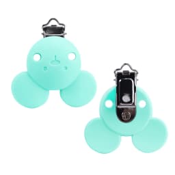 Lofca Silicone Clip 5 PCS Baby Pacifiers for DIY Pacifier Chain Nursing Teething Baby Gifts Food Grade Free BPA Baby