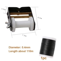 Archery Bow String Cable Winder Tool Spool Thread Cable Winder Bowstring Serving Material Rope Repair String Equipment