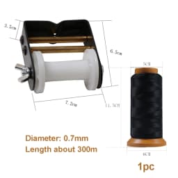 Archery Bow String Cable Winder Tool Spool Thread Cable Winder Bowstring Serving Material Rope Repair String Equipment