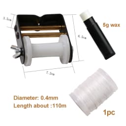 Archery Bow String Cable Winder Tool Spool Thread Cable Winder Bowstring Serving Material Rope Repair String Equipment
