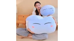 1pc 28-55CM Rimuru Tempest Plush Toys Anime That Time I Got Reincarnated as a Slime Rimuru Tempest Pillow for Children Xmas Gift