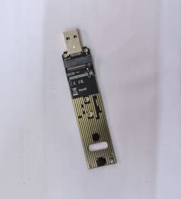 M.2 NVME SSD to USB 3.1 Adapter PCI-E to USB-A 3.0 Internal Converter Card JMS583 Chip 10Gbps USB3.1 Gen 2 for PCI-E/M.2 SSD