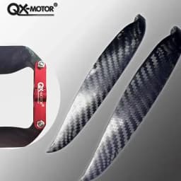 Carbon Fiber Folding Propeller 9.5x5,10x6,11x6,11x8,12x6.5,12X8,13X6.5,13x7,13x8 CFor RC Airplane Props Fixed Wing RC Model