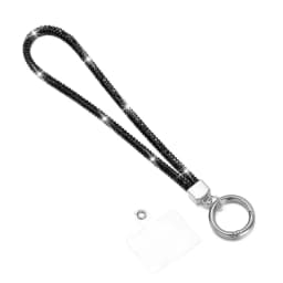 Glitter Rhinestone Phone Lanyard Phone Crystal Wrist Straps Keychain Hanging Anti-lost Rope Bling Bling Hanging Cord