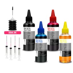 MorePage Universal Refill DYE Ink Kit For Epson Canon HP Brother DELL Inkjet Deskjet CISS Cartridge Printer Ink
