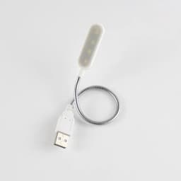 Mini 4 LED Book Lamp Portable USB Reading Night Lamp White/Warm Color Table Desk Lamp For Laptop Power Bank Notebook PC Computer