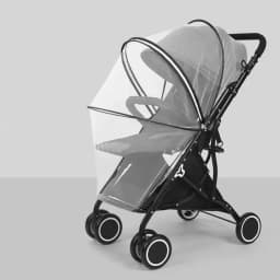 Baby Stroller Mosquito Net Full Cover Universal Summer Mesh Zipper Mosquito Insect Prevention Protection Bebies Pram Accessories
