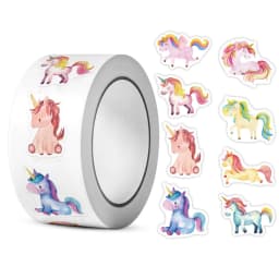500 Pcs/roll Bee Stickers Teacher Reward Stickers Cute Animal Stickers School Supplies Incentives Roll Sticker