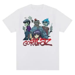 Music Band Gorillazs Punk Rock Print T Shirt 90s Casual Fashion Short Sleeve Plus Size T Shirt Unisex