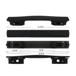 Luggage Handle Handle Grip Trolley Handle Suitcase Handle Bag Handle Replacement Universal Travel Black Luggage Bag Accessories