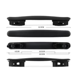 Luggage Handle Handle Grip Trolley Handle Suitcase Handle Bag Handle Replacement Universal Travel Black Luggage Bag Accessories