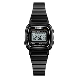 SKMEI 1901 Luxury Women Watches Small Dial Digital Chrono Calendar Watch Waterproof Ladies Wristwatch Clock Montre femme 1620